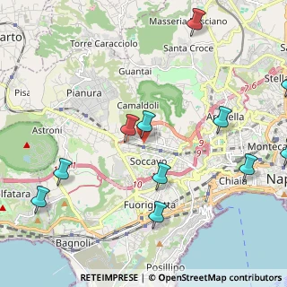 Mappa Via de Civitate Dei, 80126 Napoli NA, Italia (2.85727)
