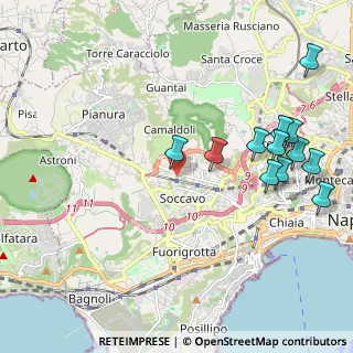 Mappa Via de Civitate Dei, 80126 Napoli NA, Italia (2.56333)