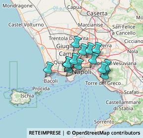 Mappa Via de Civitate Dei, 80126 Napoli NA, Italia (8.27143)