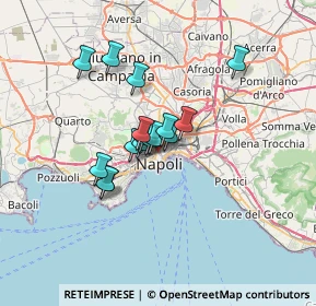 Mappa Vico Tre Tornesi, 80134 Napoli NA, Italia (4.86875)