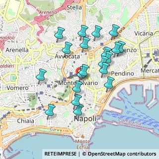 Mappa Vico Tre Tornesi, 80134 Napoli NA, Italia (0.917)