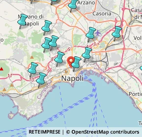 Mappa Vico Tre Tornesi, 80134 Napoli NA, Italia (5.945)