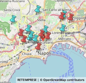 Mappa Vico Tre Tornesi, 80134 Napoli NA, Italia (1.79688)