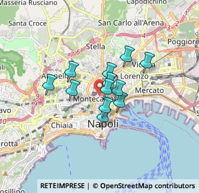 Mappa Vico Tre Tornesi, 80134 Napoli NA, Italia (1.135)