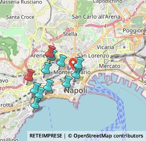 Mappa Vico Tre Tornesi, 80134 Napoli NA, Italia (1.79583)