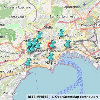 Mappa Vico Tre Tornesi, 80134 Napoli NA, Italia (1.54636)