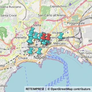 Mappa Via Enrico De Marinis, 80134 Napoli NA, Italia (1.06438)
