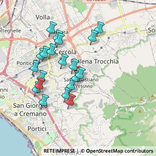 Mappa Viale delle Acacie, 80040 San Sebastiano al Vesuvio NA, Italia (1.9745)