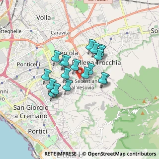 Mappa Viale delle Acacie, 80040 San Sebastiano al Vesuvio NA, Italia (1.376)