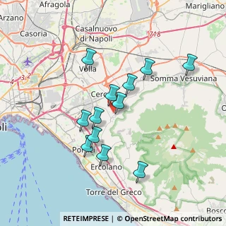 Mappa Viale delle Acacie, 80040 San Sebastiano al Vesuvio NA, Italia (3.39583)