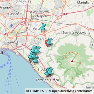 Mappa Viale delle Acacie, 80040 San Sebastiano al Vesuvio NA, Italia (4.01364)