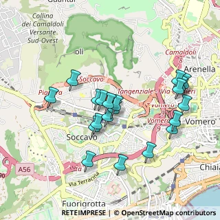 Mappa Via Erasmo Percopo, 80126 Napoli NA, Italia (0.962)