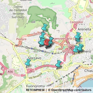 Mappa Via Erasmo Percopo, 80126 Napoli NA, Italia (0.7385)