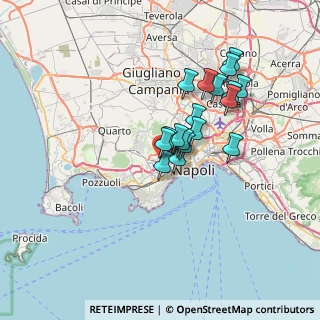 Mappa Via Erasmo Percopo, 80126 Napoli NA, Italia (5.80222)