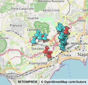 Mappa Via Erasmo Percopo, 80126 Napoli NA, Italia (1.502)