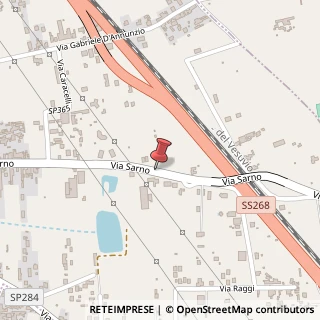 Mappa Via Sarno, 170, 80044 Ottaviano, Napoli (Campania)