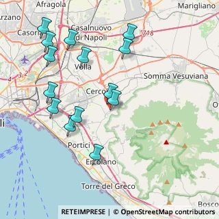 Mappa Via Guglielmo Marconi, 80040 San Sebastiano Al Vesuvio NA, Italia (4.69071)