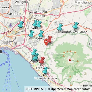 Mappa Via Guglielmo Marconi, 80040 San Sebastiano Al Vesuvio NA, Italia (4.00769)
