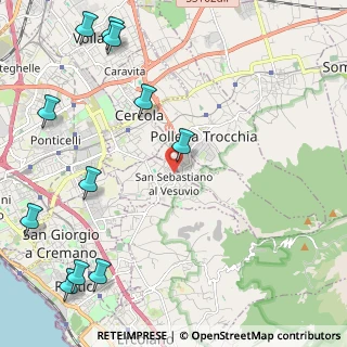 Mappa Via Guglielmo Marconi, 80040 San Sebastiano Al Vesuvio NA, Italia (3.31909)