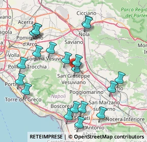 Mappa Via Manzoni, 80044 Ottaviano NA, Italia (9.6235)