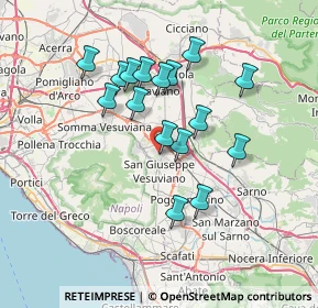 Mappa Via Manzoni, 80044 Ottaviano NA, Italia (6.62313)