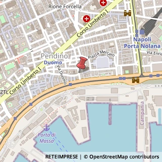 Mappa Via Duca di San Donato, 73, 80133 Napoli, Napoli (Campania)