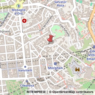 Mappa Via Giuseppe Bonito, 22, 80129 Napoli, Napoli (Campania)