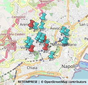 Mappa Via Giuseppe Bonito, 80128 Napoli NA, Italia (0.7015)