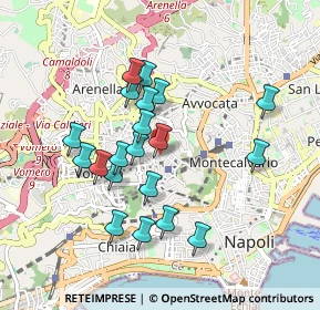 Mappa Via Giuseppe Bonito, 80128 Napoli NA, Italia (0.8785)