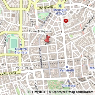 Mappa Via Francesco de Mura, 27, 80129 Napoli, Napoli (Campania)