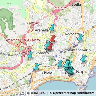 Mappa 80129, 80129 Napoli NA, Italia (1.07778)