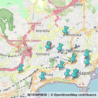 Mappa 80129, 80129 Napoli NA, Italia (1.36333)