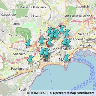 Mappa 80129, 80129 Napoli NA, Italia (1.30722)