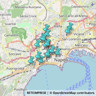 Mappa Via Giuseppe Bonito, 80129 Casoria NA, Italia (1.27125)