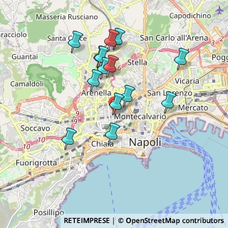 Mappa Via Giuseppe Bonito, 80129 Casoria NA, Italia (1.83286)