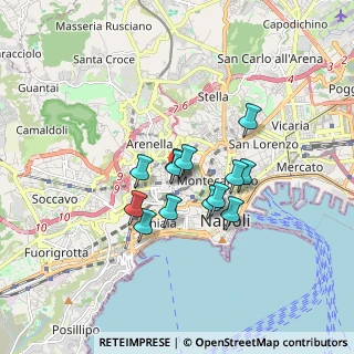 Mappa Via Giuseppe Bonito, 80129 Casoria NA, Italia (1.29308)