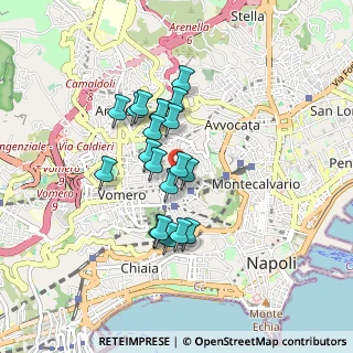 Mappa Via Giuseppe Bonito, 80129 Casoria NA, Italia (0.7205)