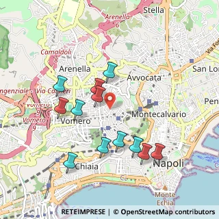 Mappa Via Giuseppe Bonito, 80129 Casoria NA, Italia (0.99417)