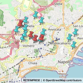 Mappa Via Giuseppe Bonito, 80129 Casoria NA, Italia (0.99632)