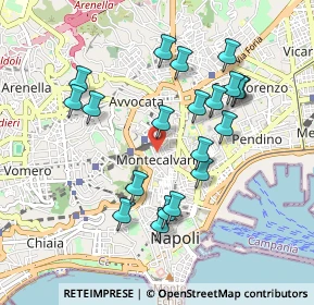 Mappa Vico Rosario a Portamedina, 80134 Napoli NA, Italia (0.968)