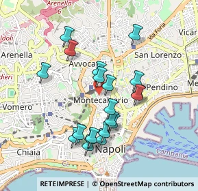 Mappa Vico Rosario a Portamedina, 80134 Napoli NA, Italia (0.9025)