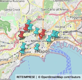 Mappa Vico Rosario a Portamedina, 80134 Napoli NA, Italia (1.57143)