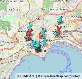 Mappa Vico Rosario a Portamedina, 80134 Napoli NA, Italia (1.412)