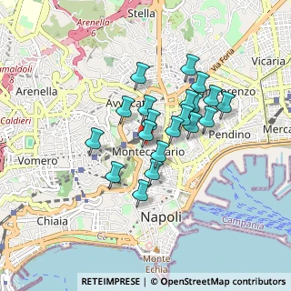 Mappa Vico Rosario a Portamedina, 80134 Napoli NA, Italia (0.728)
