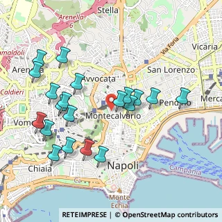 Mappa Vico Rosario a Portamedina, 80134 Napoli NA, Italia (1.114)