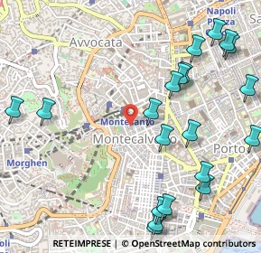 Mappa Vico Rosario a Portamedina, 80134 Napoli NA, Italia (0.715)