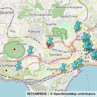 Mappa Via Fabrizio Padula, 80126 Napoli NA, Italia (3.2025)