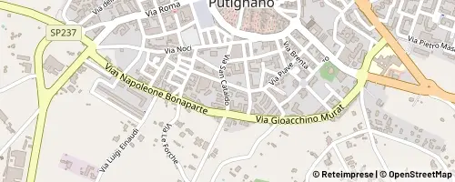 Mappa Putignano