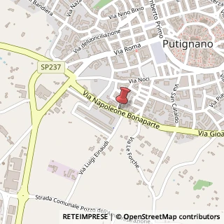 Mappa Via Napoleone Bonaparte, 94, 70017 Putignano, Bari (Puglia)