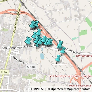 Mappa Via Sarno, 80044 Ottaviano NA, Italia (0.31071)